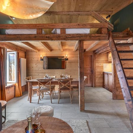 Appartement Nid Douillet Au Coeur De Megève Extérieur photo