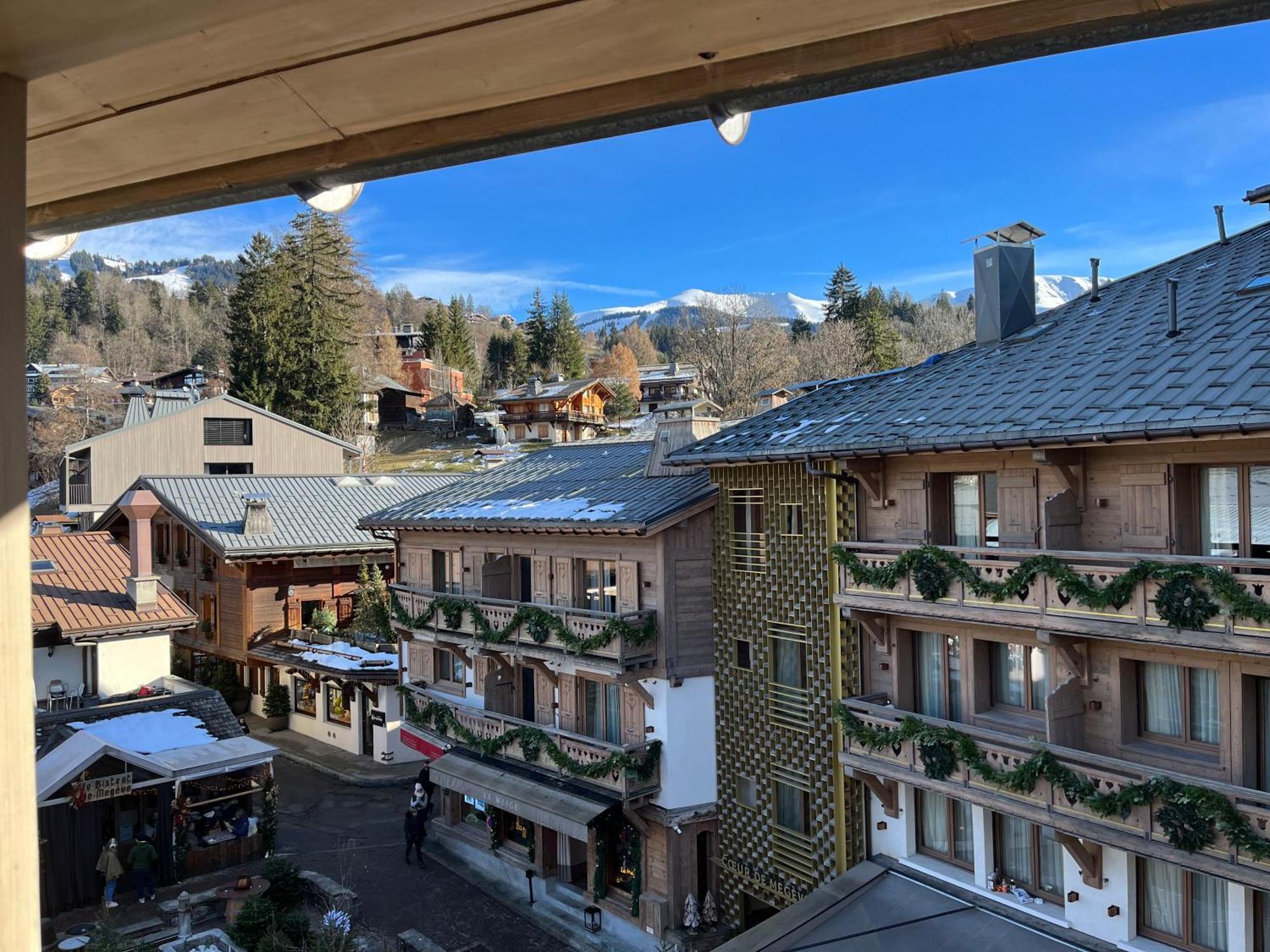 Appartement Nid Douillet Au Coeur De Megève Extérieur photo